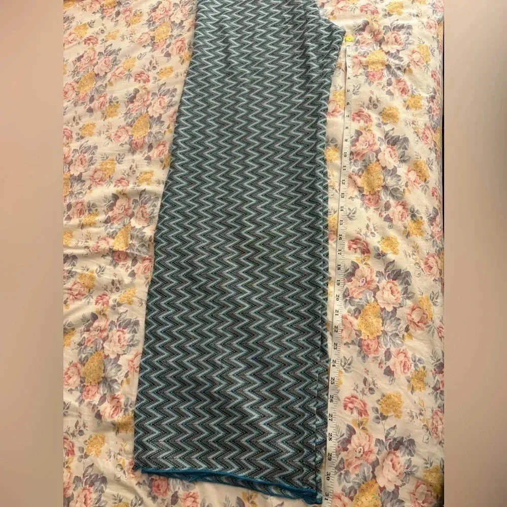 BECCA Crochet Pants Cover - Up Color Agua Size M - Image 7