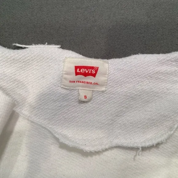 Levi Strauss sweatshirt, The‎ Original, kangaroo pocket, size small - Image 5