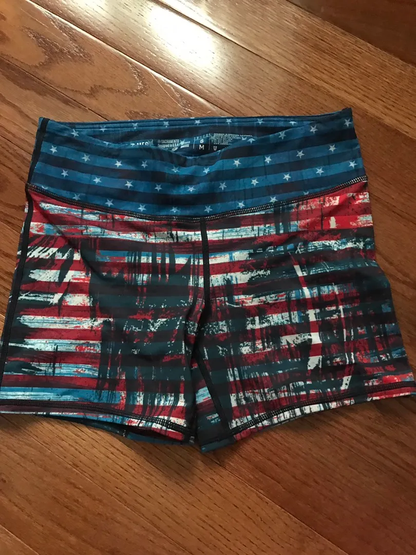 IAB MFG Athletic Spandex Shorts Multiple Size M - Image 2