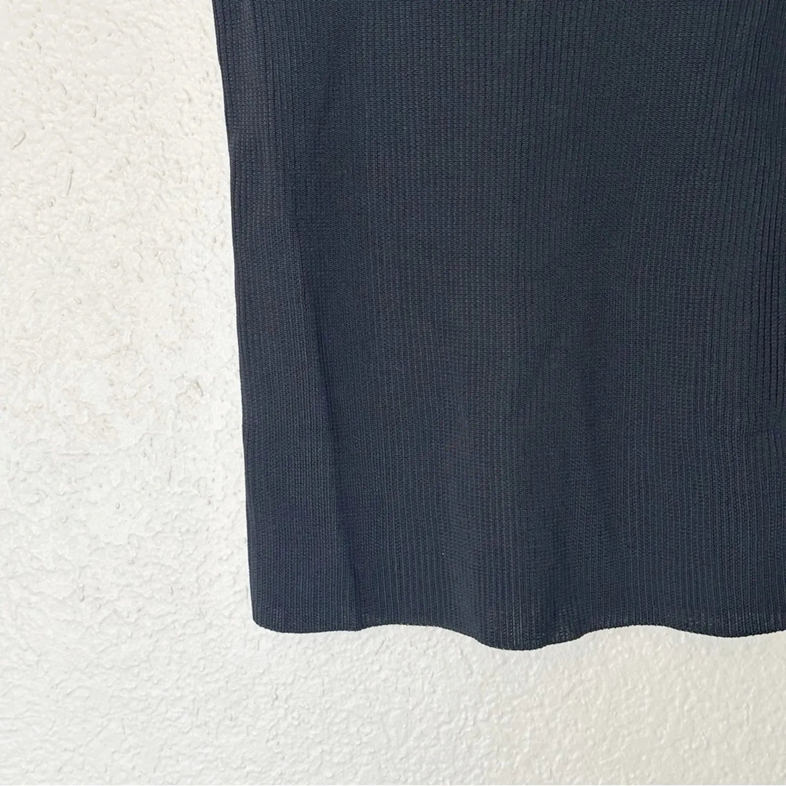 Madewell Top Womens Rib Square-Neck Sweater Tank Black‎ Layer Basic XS NEW - Image 7