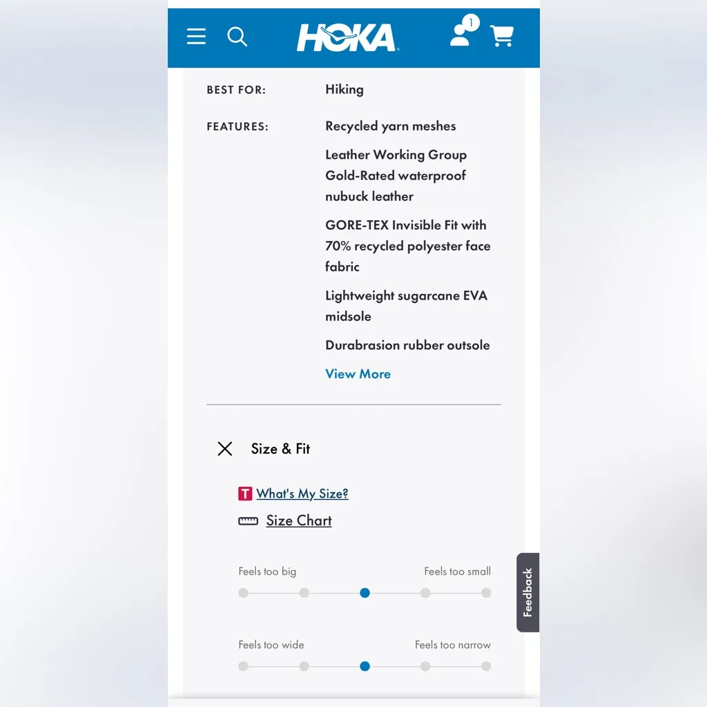 NWOT Hoka Anacapa 2 Low GTX hiking shoes sz 6Y/8W - Image 7