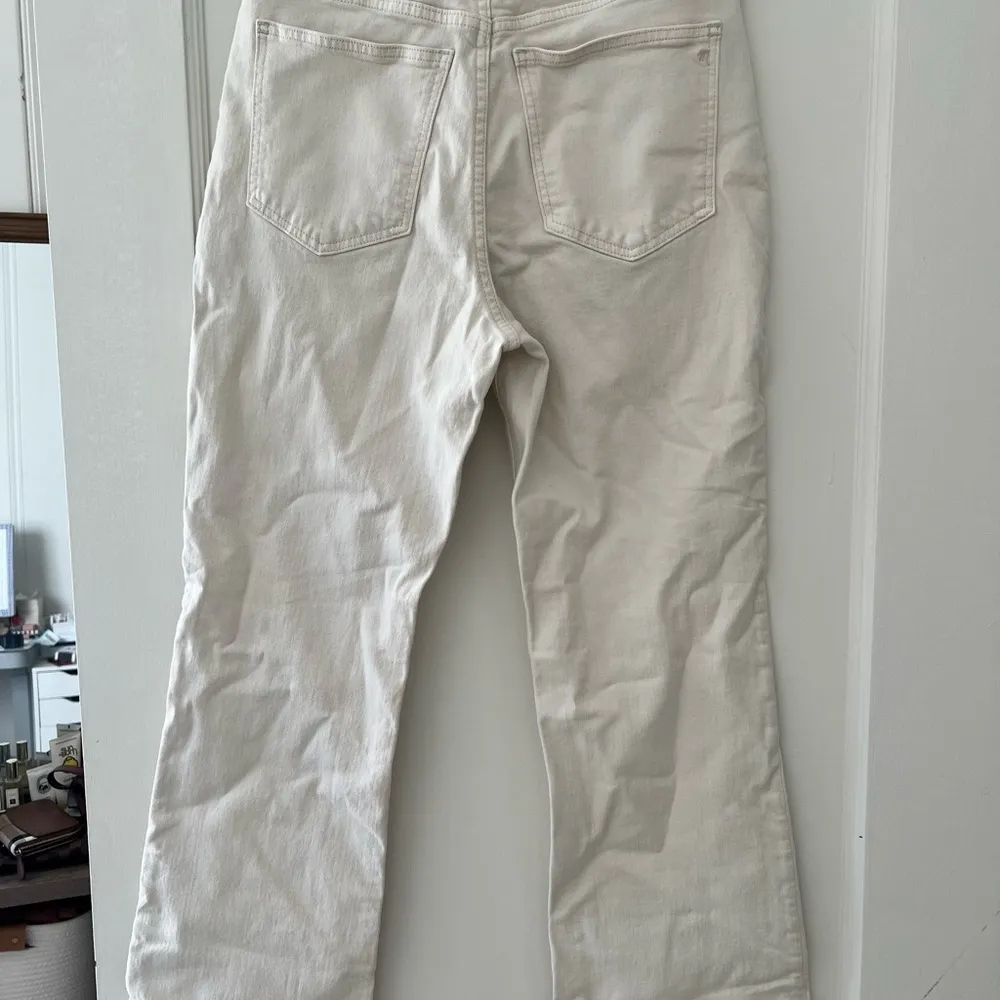 The Perfect Vintage Flare Crop in Vintage Canvas Size 28 NWT - Image 11