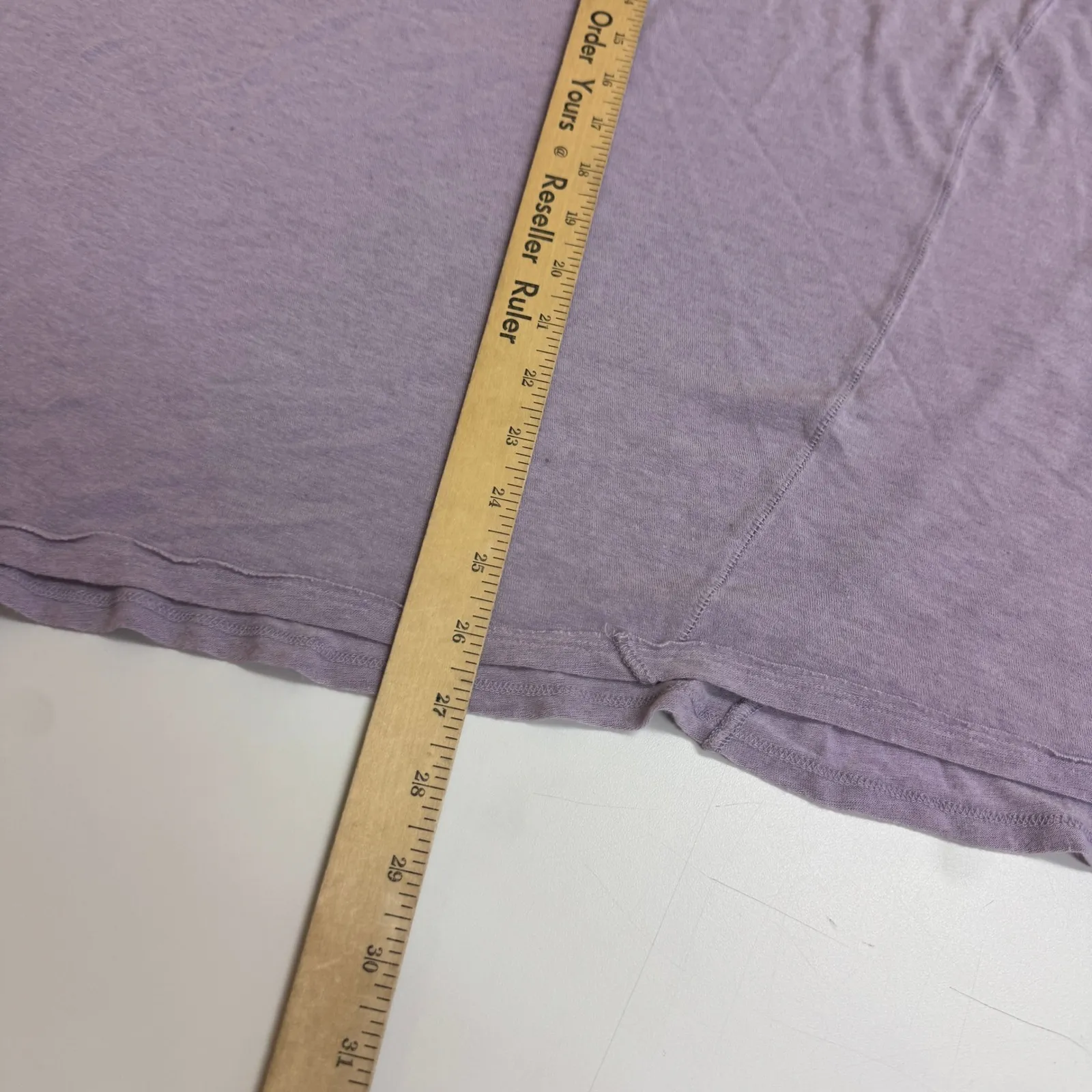 Free People Tunic Womens Medium Purple Terry Turtleneck Oversized Pullover Top - Image 8