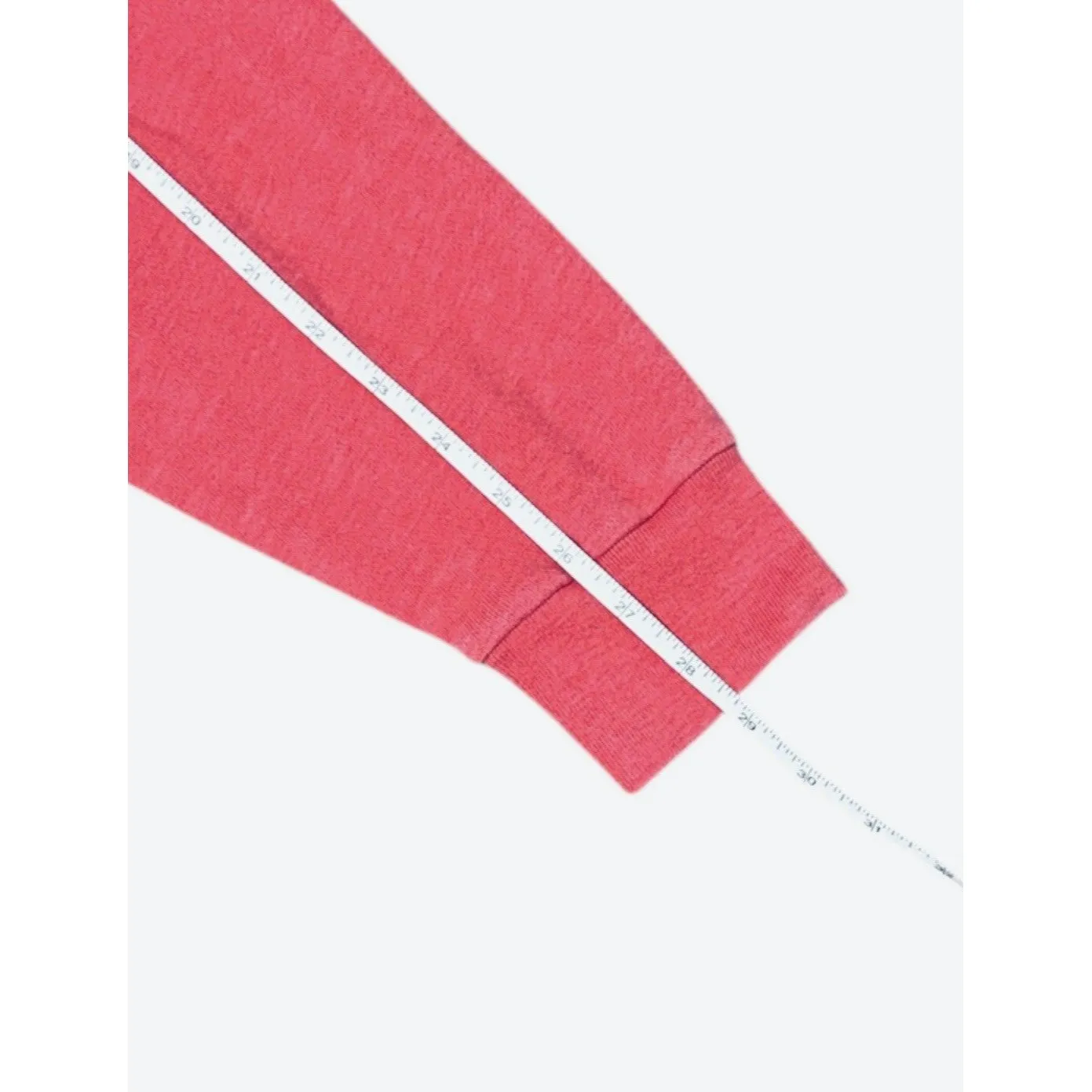 Hollister Womens Pullover Long Sleeve Coral Red Logo HCO‎ Crewneck Sweatshirt - Image 4