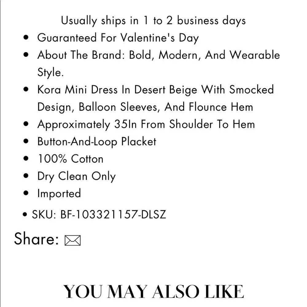 NEW A.L.C. Women’s Kora Smocked Puff Sleeve Mini Dress Desert Beige - Image 14