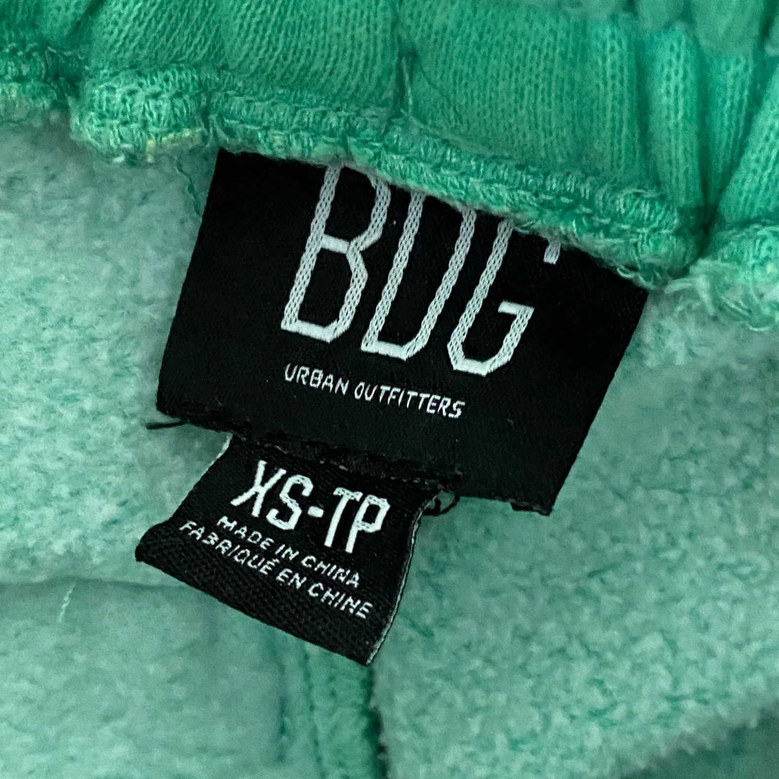 Urban Outfitters BDG Green Cropped Sweatpants Lounge Casual Womens XS - Image 7