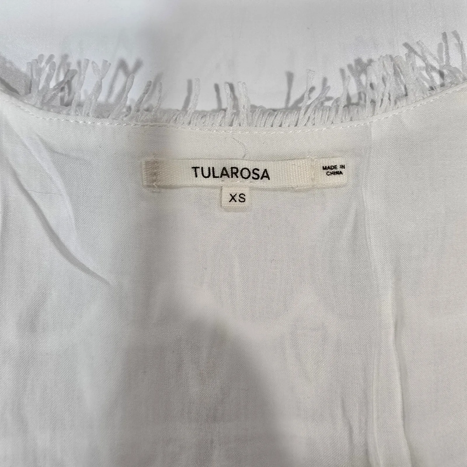 Tularosa Lambros Dress in White XS - Image 7