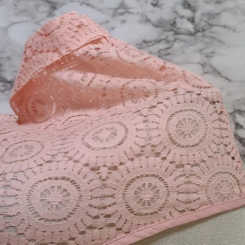 Francescas blush swim coverup size m/l - Image 2