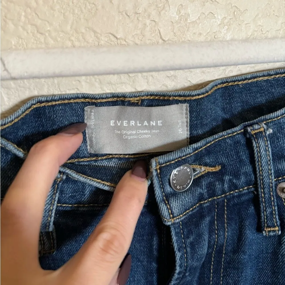 EVERLANE the original cheeky jean size 26 Tall‎ in midnight blue - Image 5