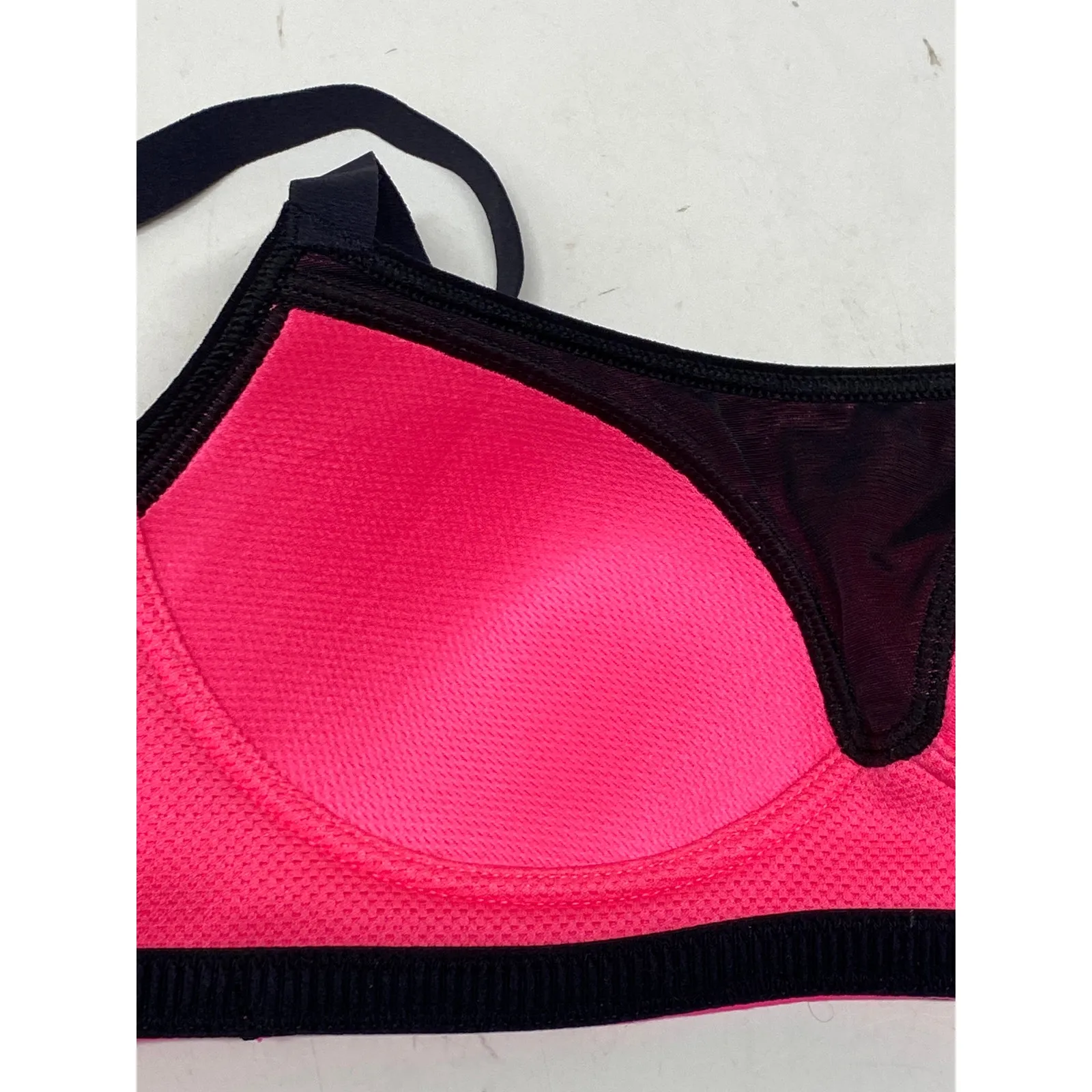 Brand New Victoria Sport X Women's Size 32A Pink Black Sample Bra No Underwire - Image 4