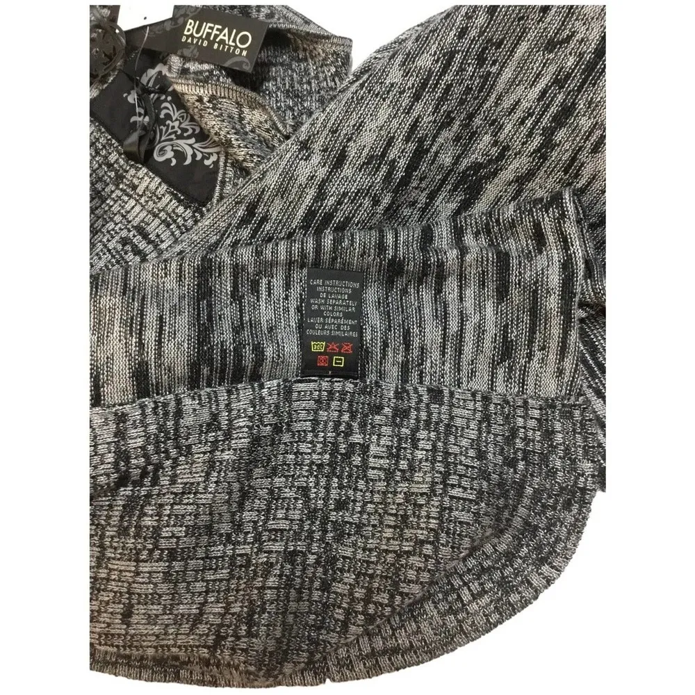 New Buffalo By David Bitton Waterfall Drape Open Sleeveless Cardigan L - Image 8