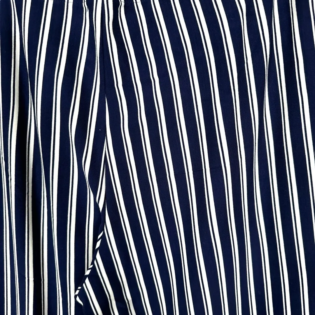 ROAMAN’S Blue White Striped Pants Size 18W Tall - Image 4