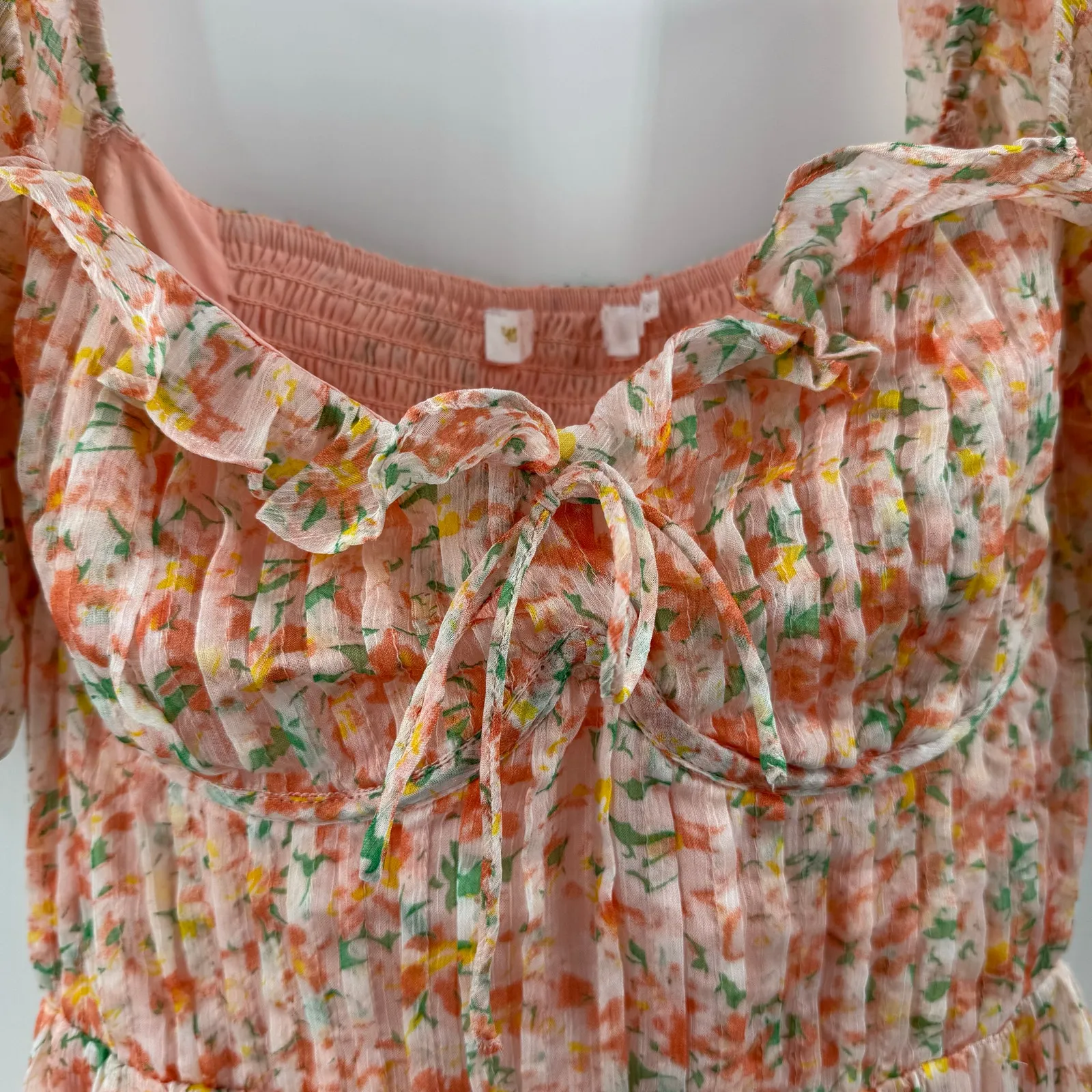 ASTR the Label Lunaria Midi Dress SZ Medium NEW Coquette Regency Cottage NWOT - Image 11