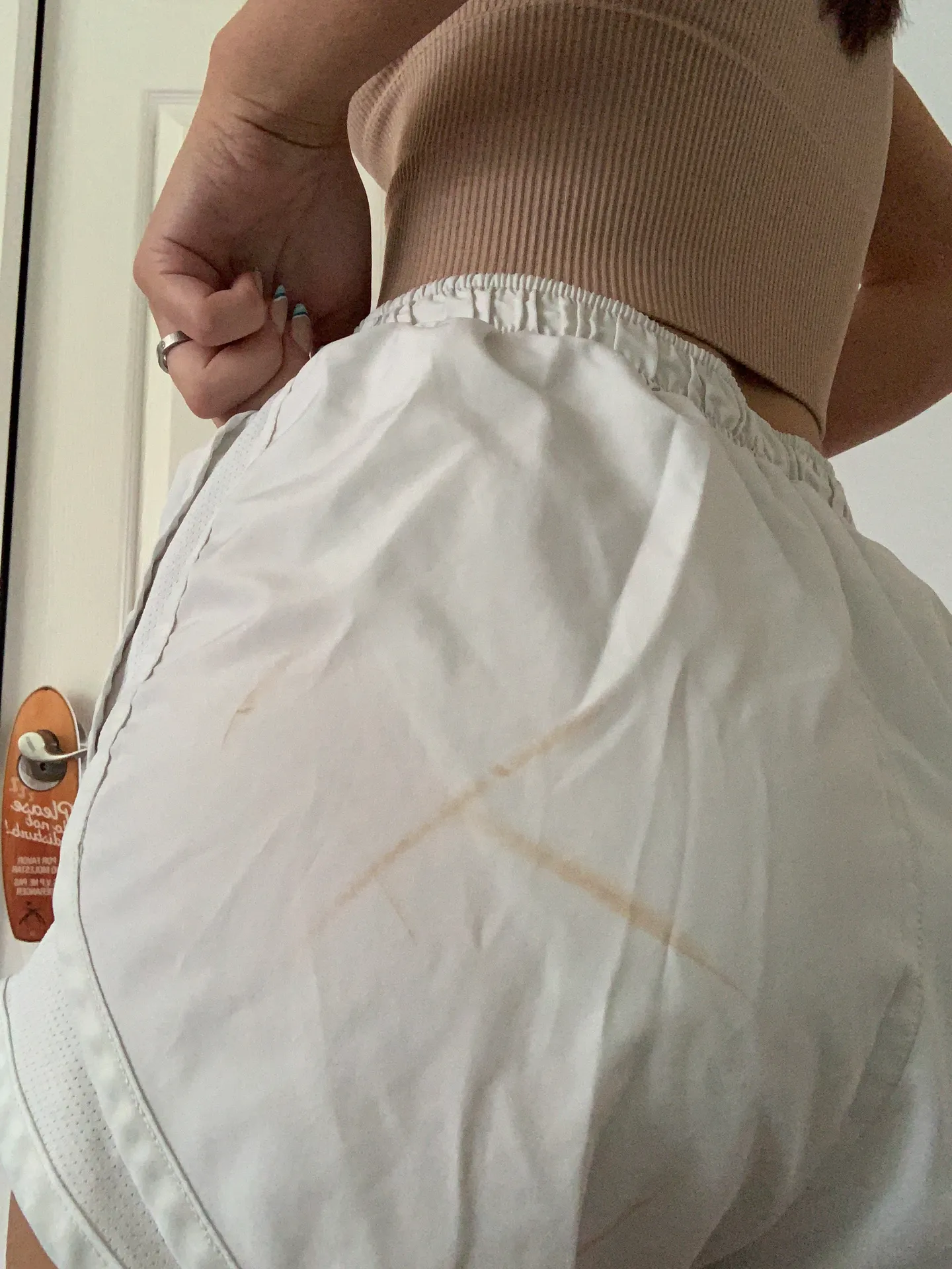 Nike White Shorts - Image 3