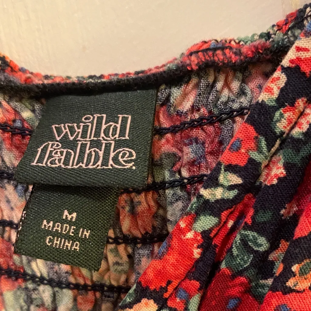 Wild Fable Vibrant Floral Dress - Image 2