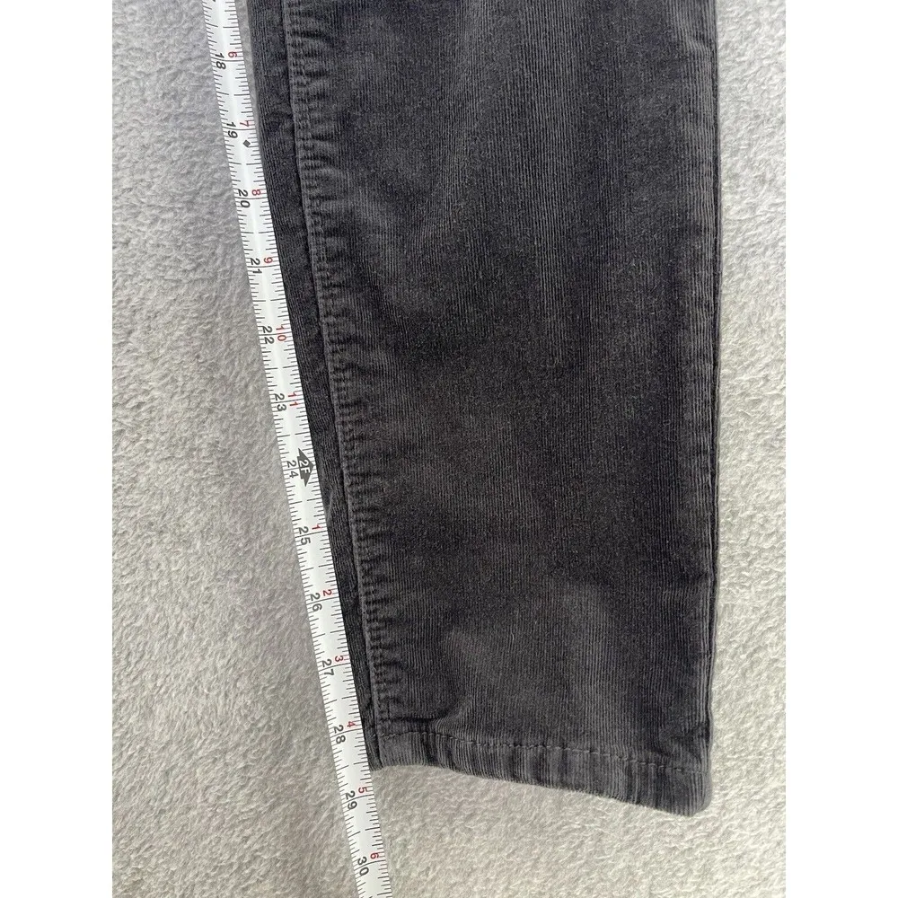 Buffalo David Bitton Women’s Pants Micro Corduroy Solid Gray Sz 6 Supreme Skinny - Image 8