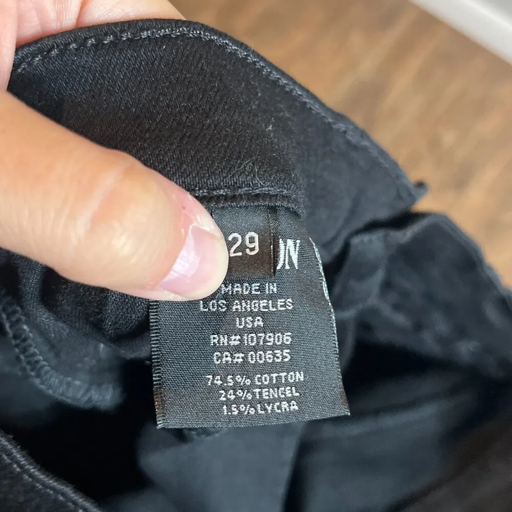 Hudson Jeans black skinny jeans - Image 5