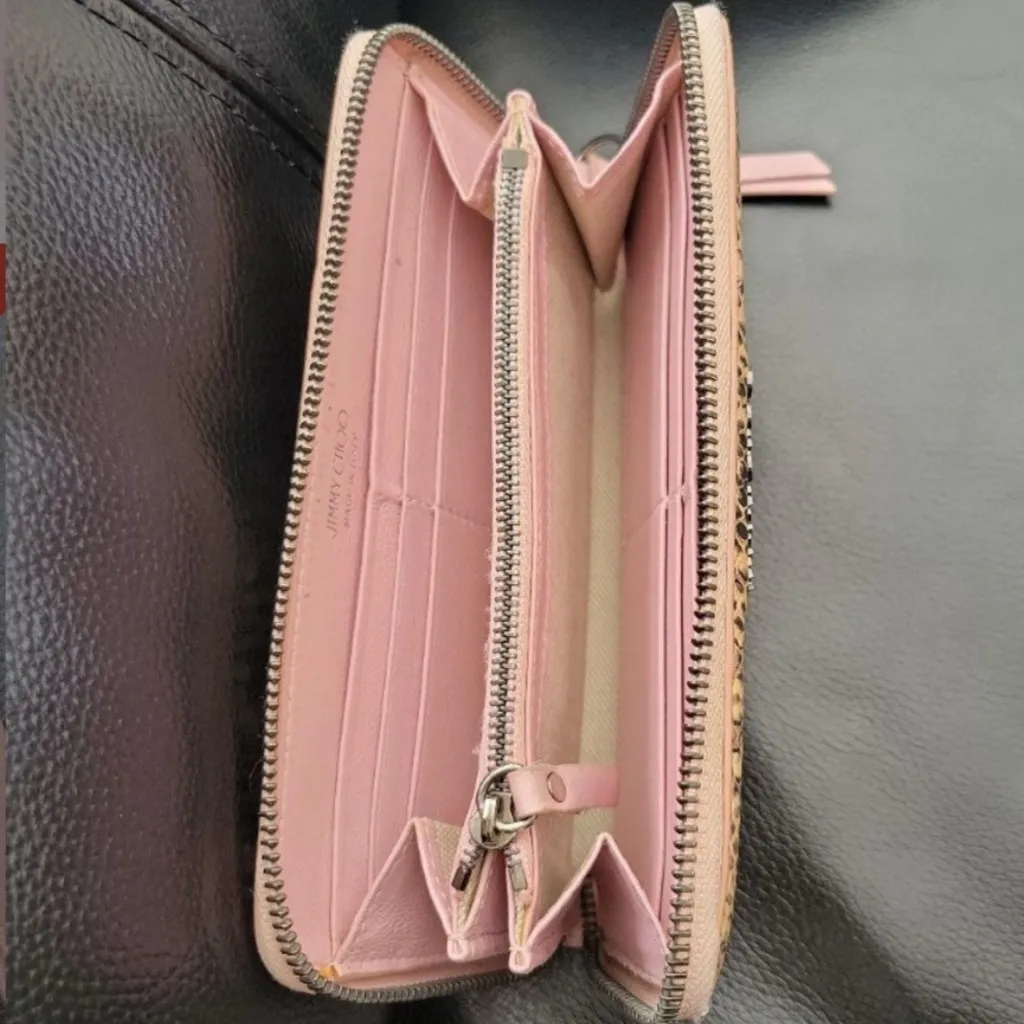 Jimmy Choo  Snake Print Wallet - Image 2