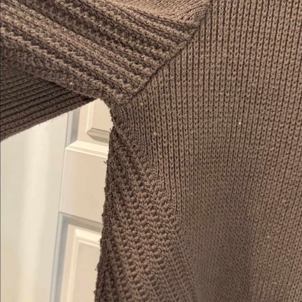 Athleta Teton V Neck Sweater medium - Image 13