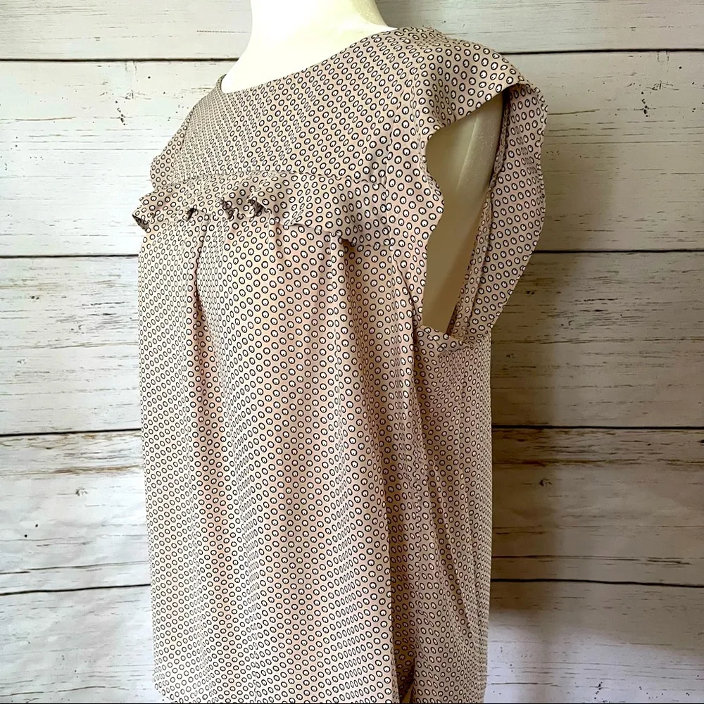 Loft  ruffle top - Image 4