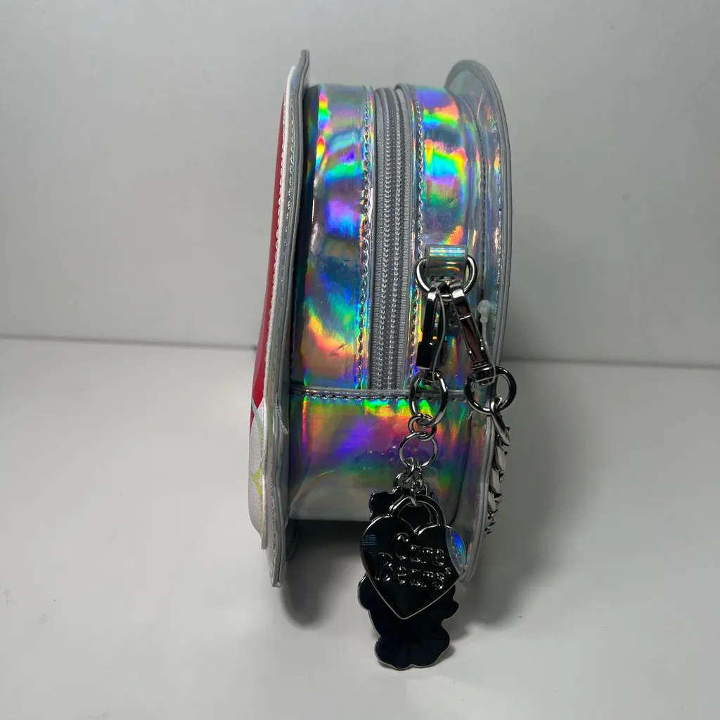 Skinnydip London X Care Bears Holographic Rainbow Crossbody Bag Orange - Image 5
