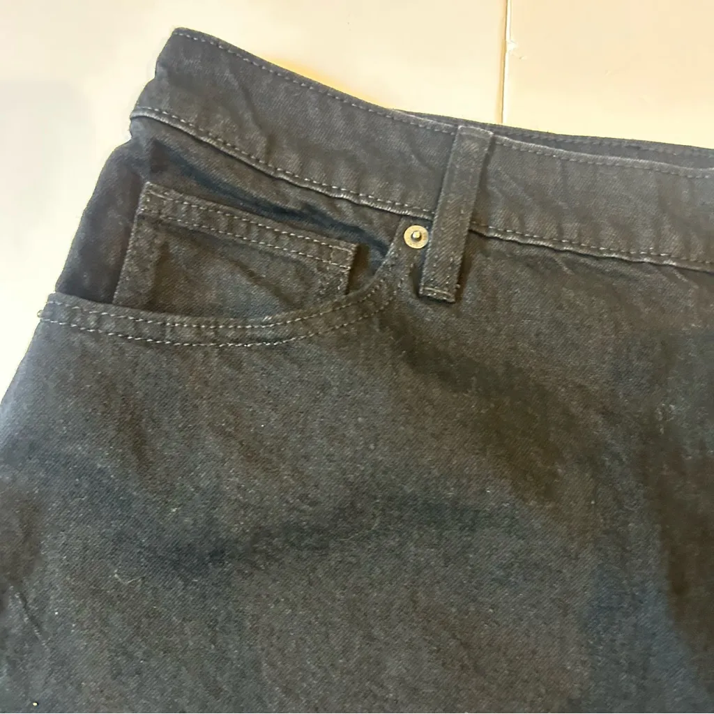 Universal Thread New high rise 90s cutoff shorts size 17R cotton emo goth - Image 4