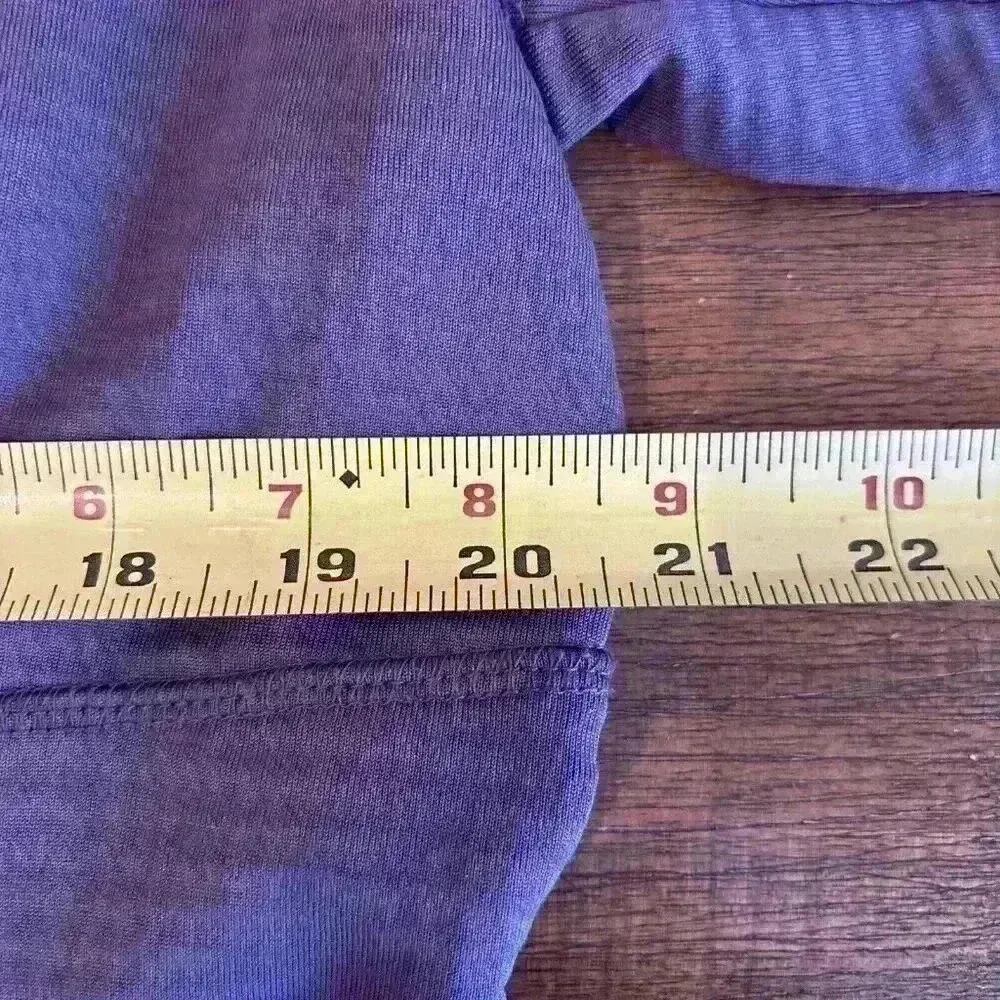 Orvis Women's Long Sleeve 1/4 Zip Pullover, Size Large Purple - Image 8