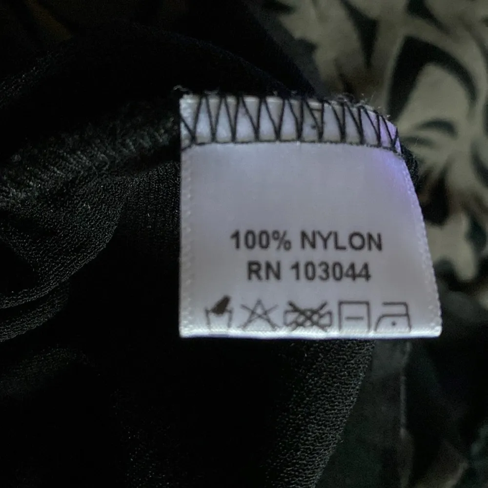 Petit Pois By Viviana G Long Sleeve Mesh Top Art To Wear size M Black Size M - Image 7