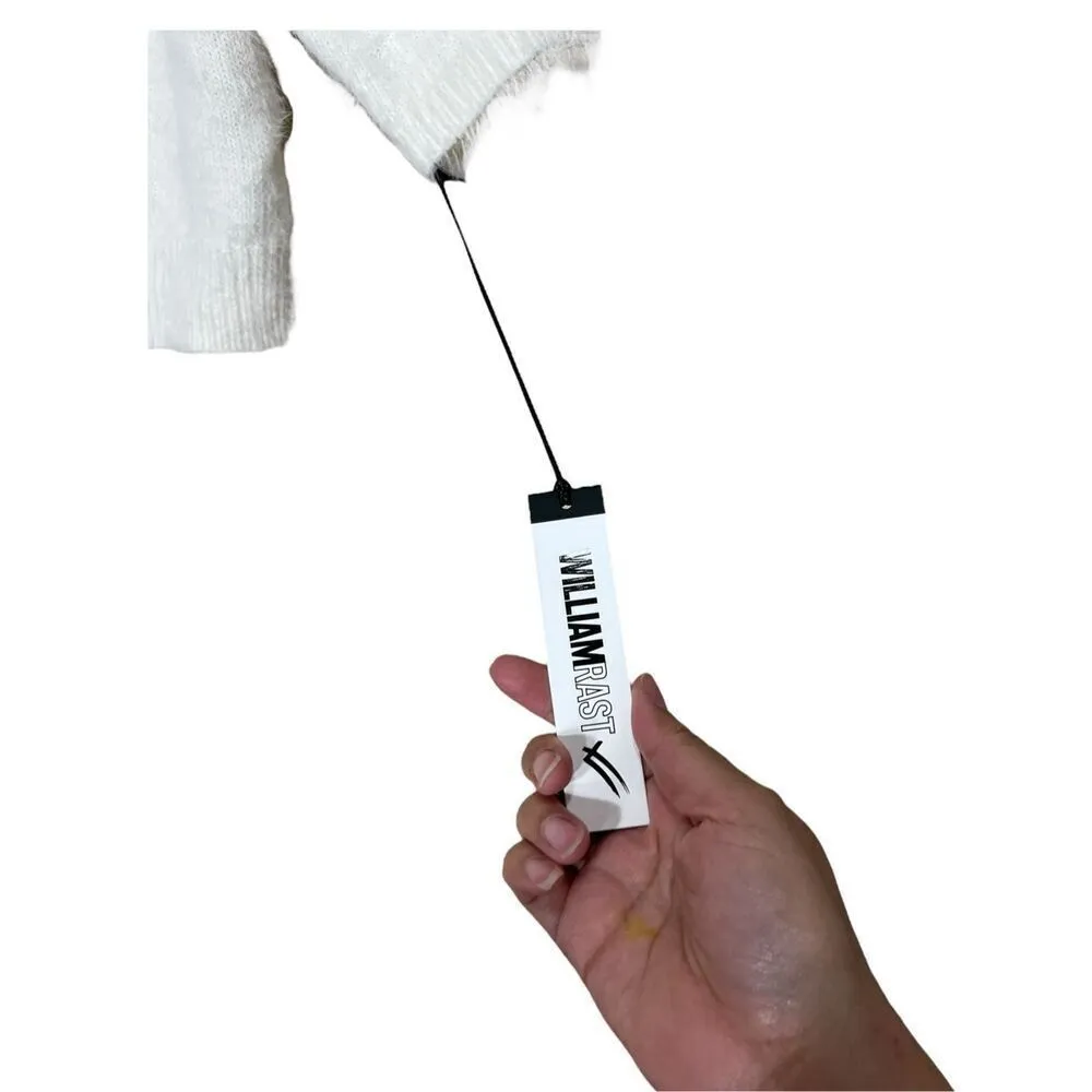 William Rast White‎ Collared Crop Top Size M NWT - Image 3