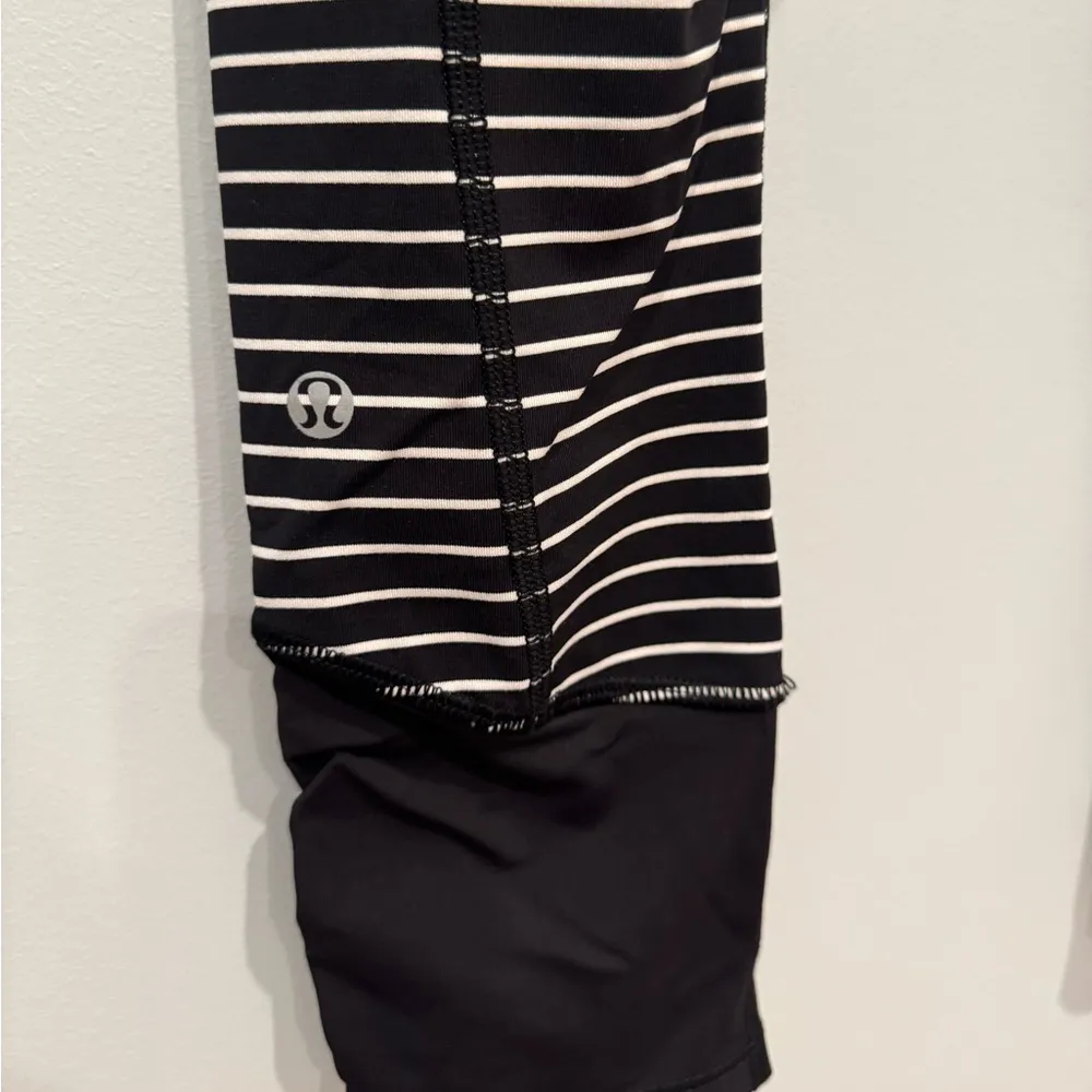 LULULEMON Runday Crop Legging Parallel Stripe RARE - Image 6