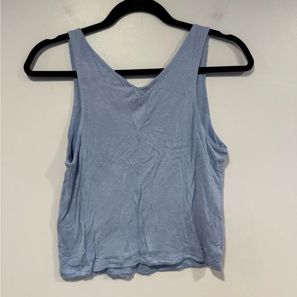 Purple soft Lime Blue Dry Goods tank top - Image 3