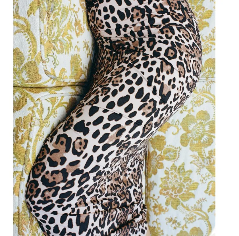 Leopard Print Maxi Skirt - Image 2