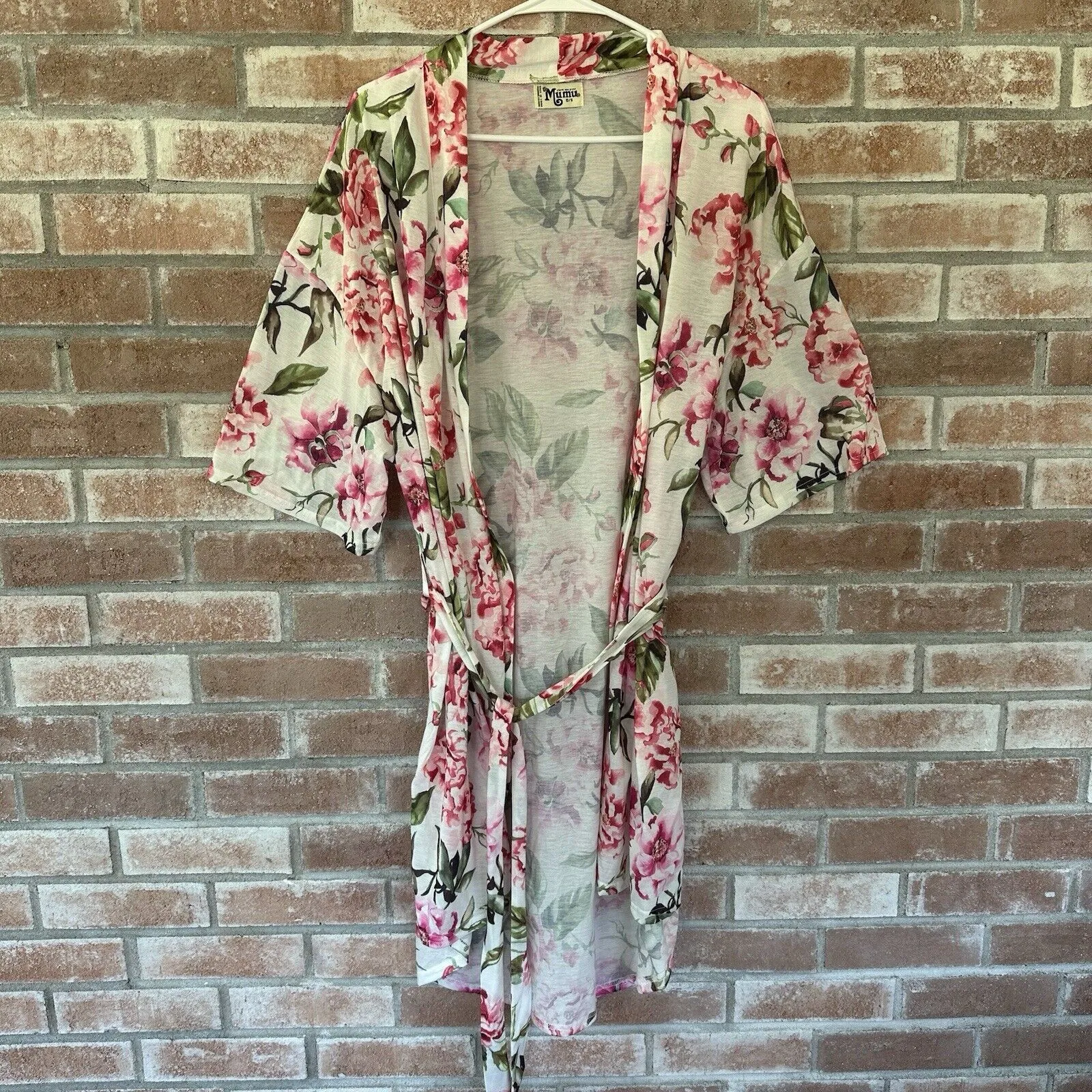 Show Me Your Mumu Brie Robe Garden of Blooms Floral One Size - Image 3