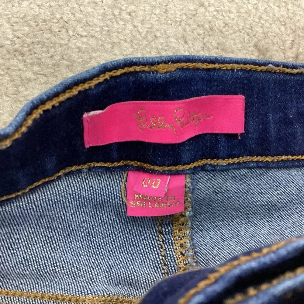 Lilly Pulitzer 29" Eagan Super Skinny Jeans Size 00 - Image 6