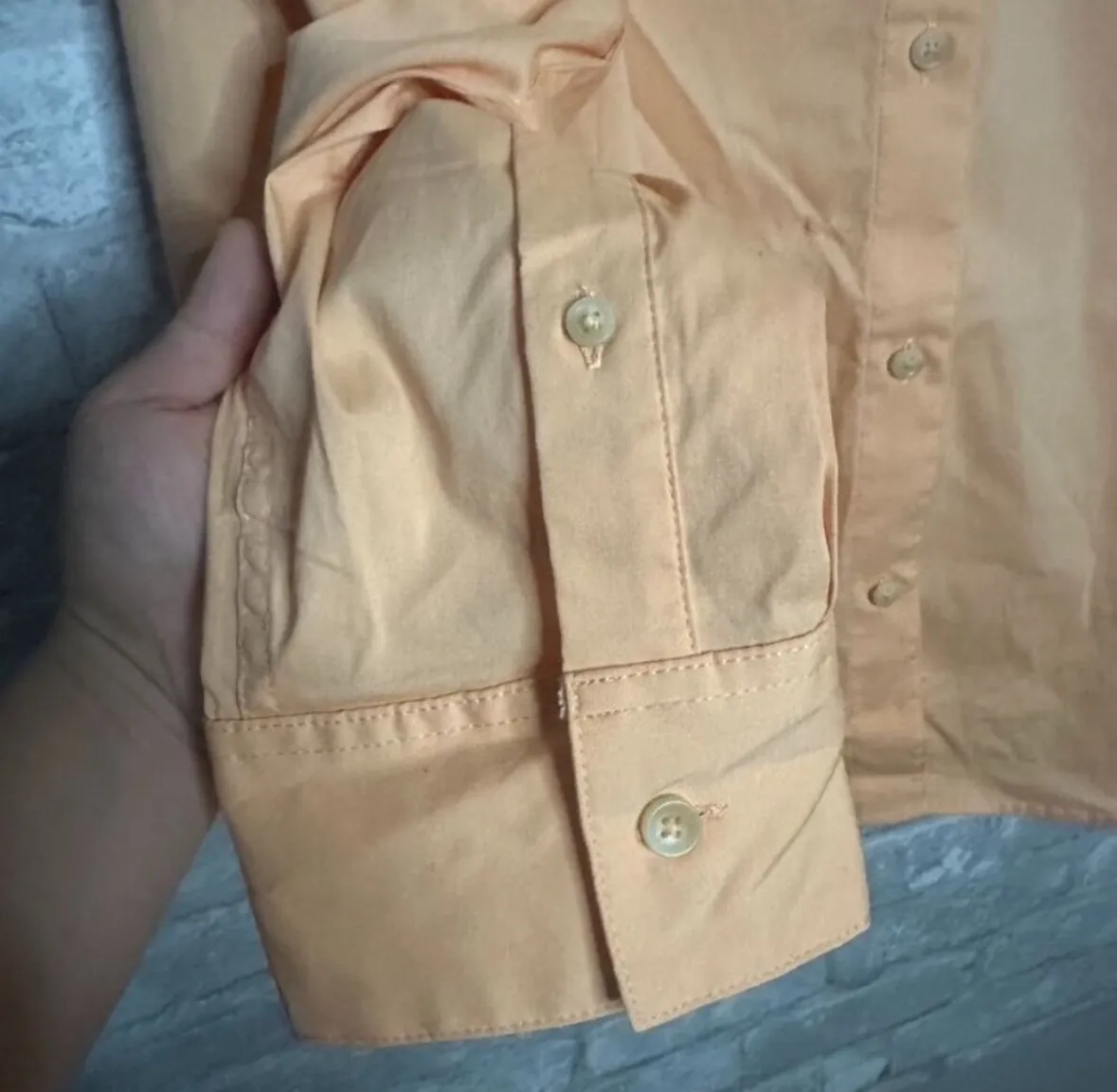 Women's Cotton Blend Poplin Button Down Shirt NWT Size XL (PCHB) - Image 4