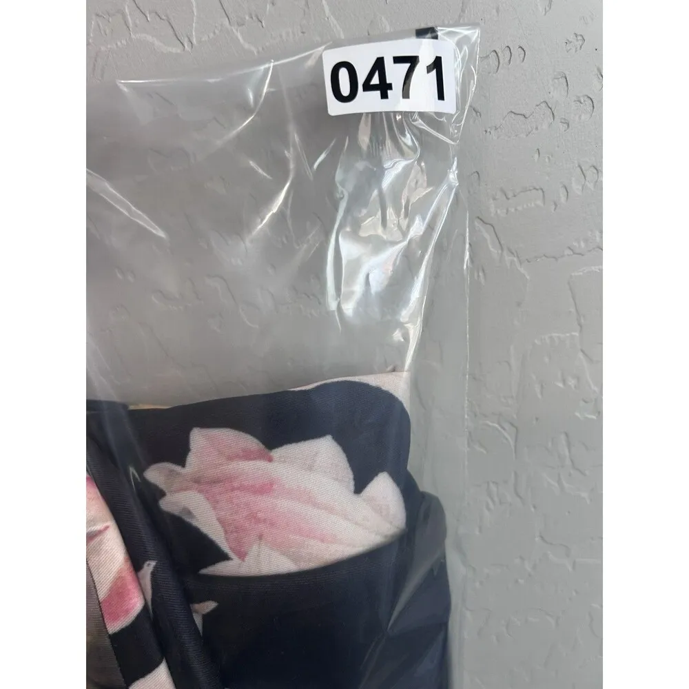 Ted Baker London Dress Womens 2 / 6 US Candiss Opulent Bloom Floral Print Midi - Image 8