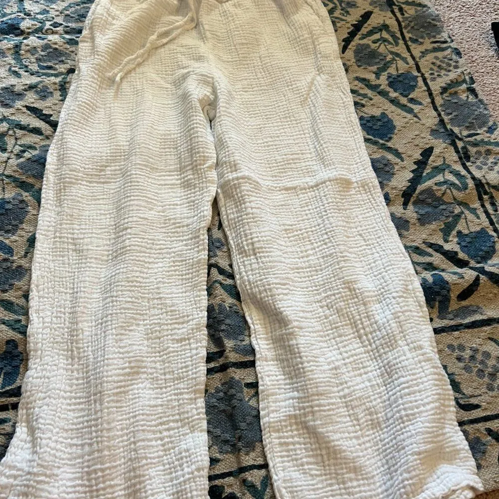 Scandal white lounge pants L White Size L - Image 2