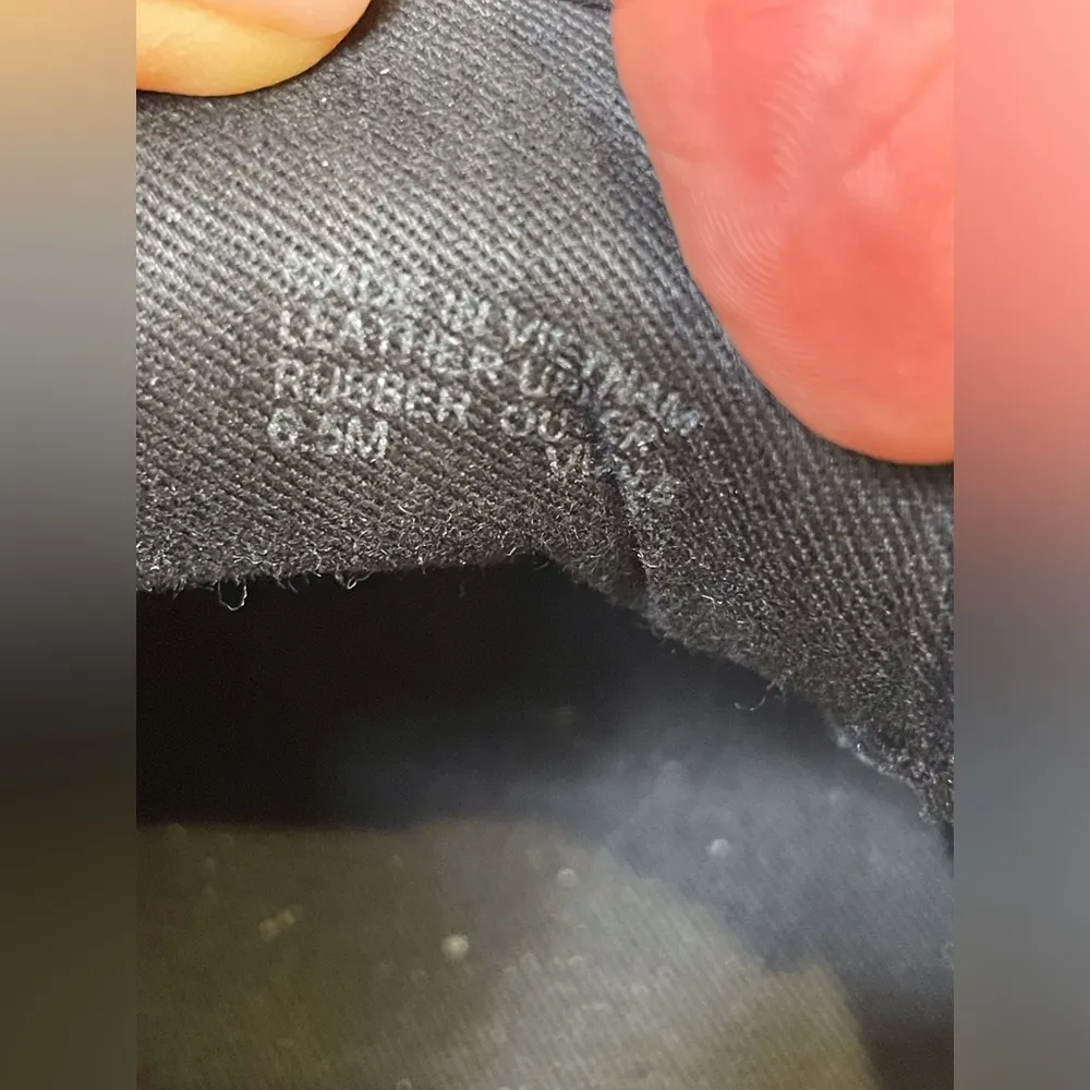 MICHAEL Michael Kors Colby Signature Logo‎ Black Leather Sneakers Size 6.5 - Image 8