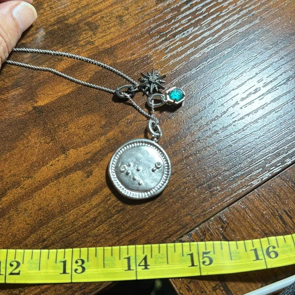 Kendra Scott Taurus Silver Pendant Necklace - Image 10