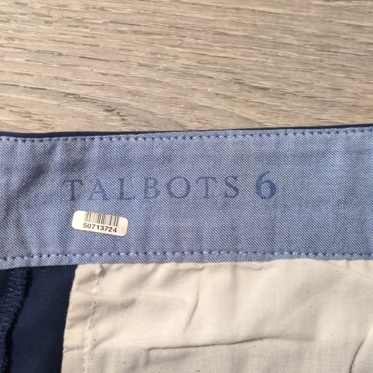 Talbots Navy Blue The Weekend Chino Pants Size 2 - Image 5