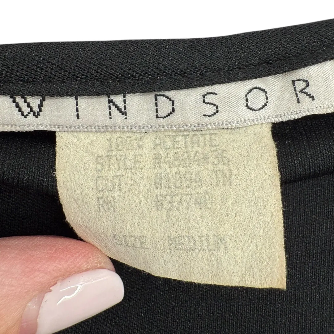 Windsor Black All Over Lace Sleeveless Maxi Dress Size Medium Fairy‎ Whimsigoth - Image 3