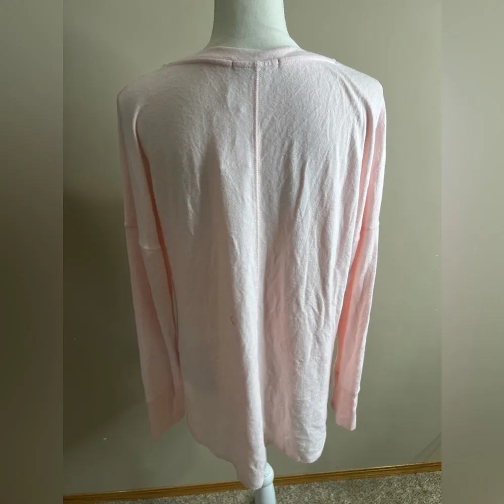 NWT Gibson pale pink sweater large - Image 8