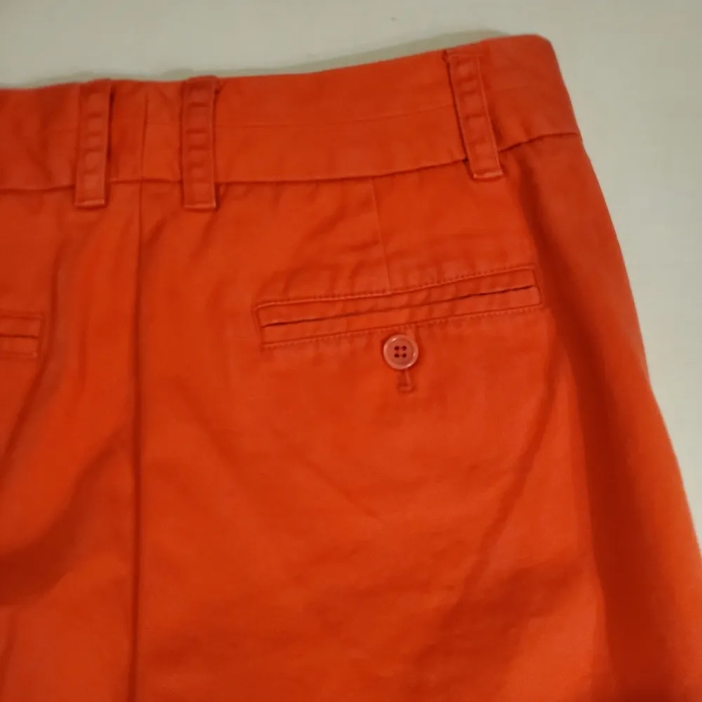 J.Crew Womens Red Chino Shorts Sz:2 - Image 8