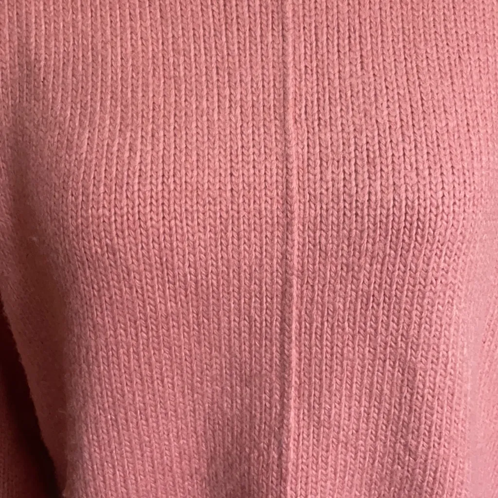 Ann Taylor seamed Tunic sweater in pink sea shell - Image 4