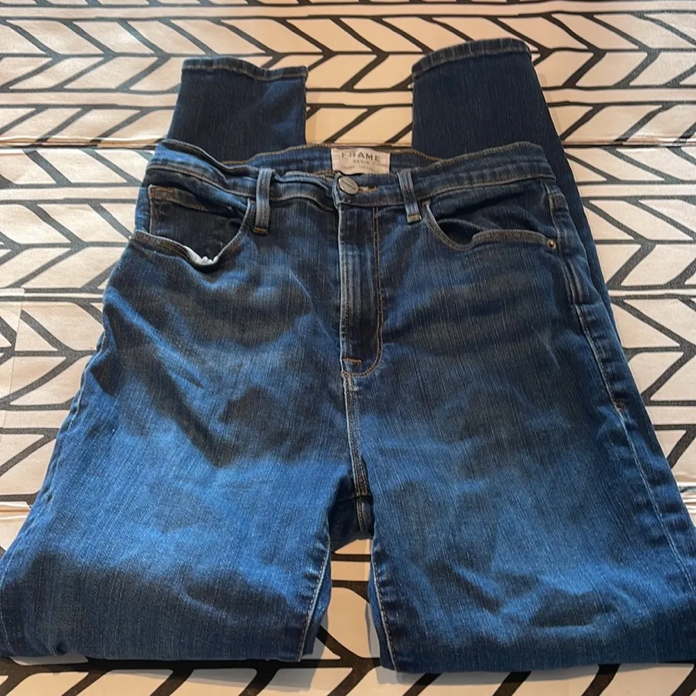 FRAME denim Ali High Rise Cigarette in size 27 - Image 3