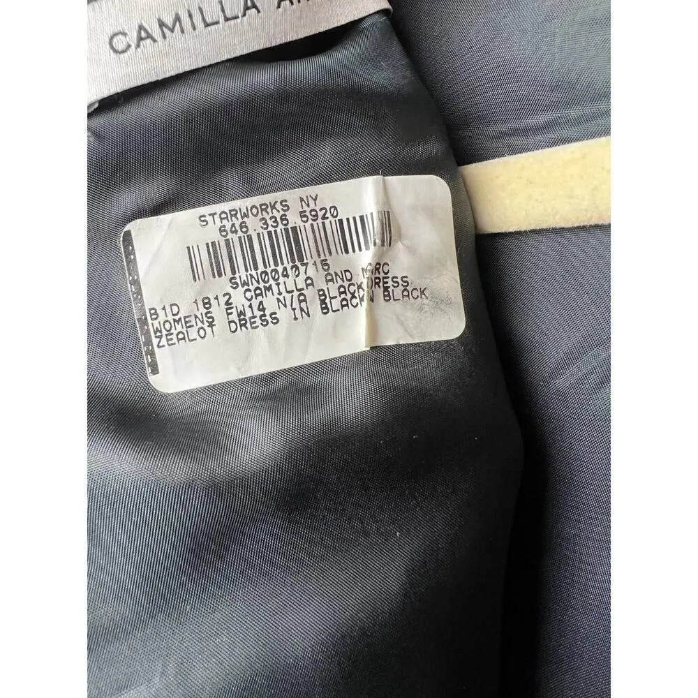 Camilla and Marc Black Textured Zealot Dress Sz. 2 - Image 6