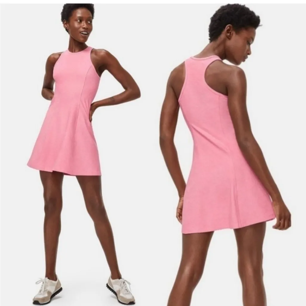 Outdoor Voices Pink Athena Dress NWOT size small - Image 2