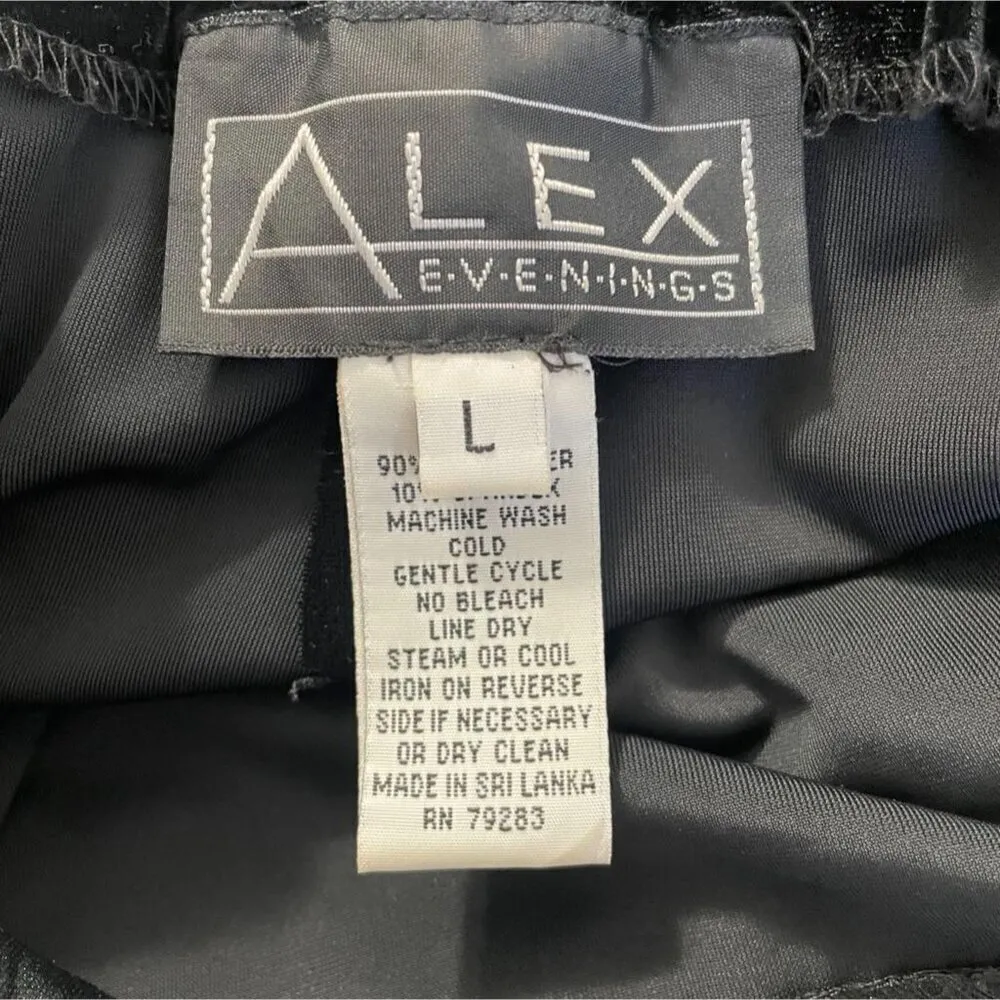 Alex Evenings Size Large Black Pants - Image 6