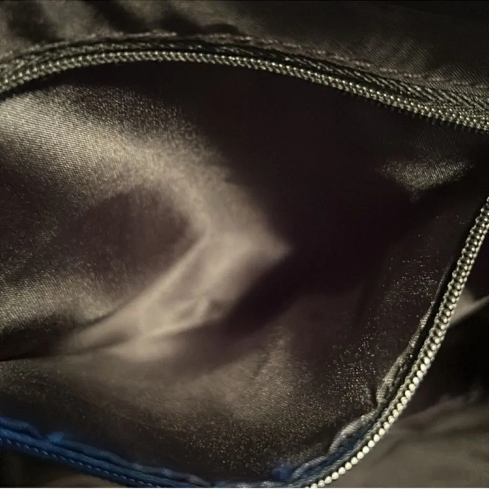 Prada Luna Rossa Unisex Black/Red Pouch - Image 3