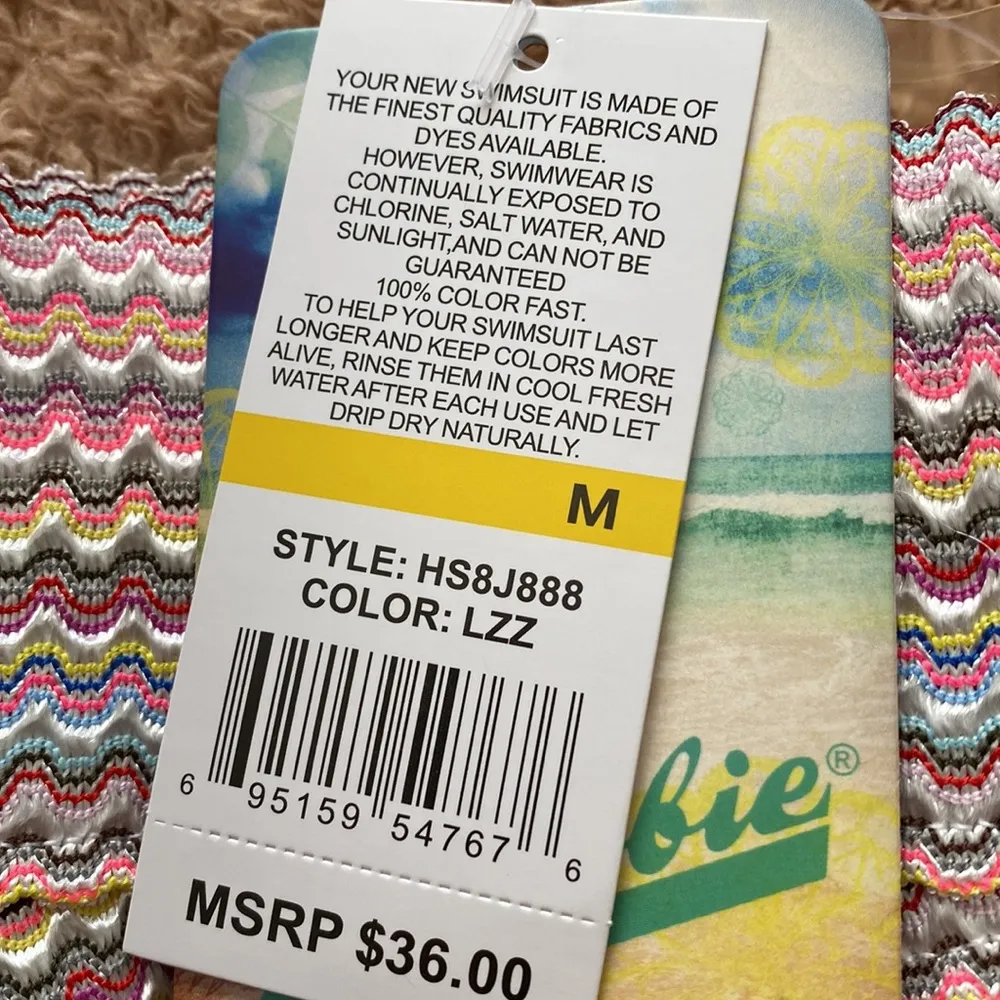 Hobie Bandage Crop Bikini Top - Image 6